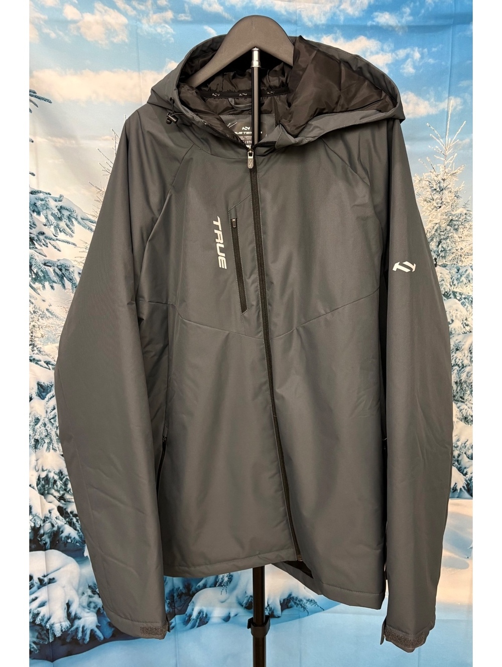 True Temper Men’s Grey Polyester Water-Repellant Rink Jacket Size 3XL NWT